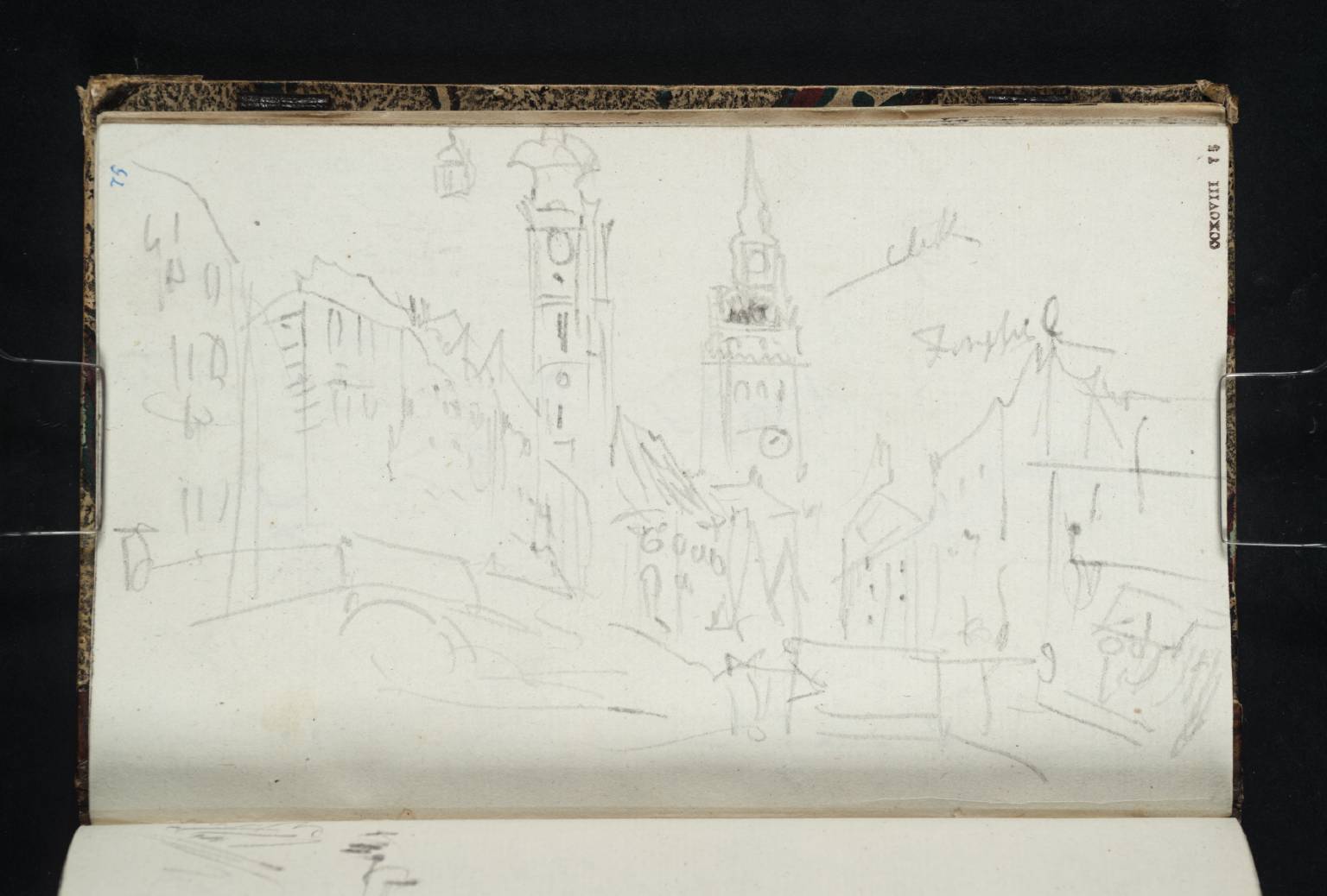 Munich: The Heiliggeistkirche and Peterskirche from Im Tal, Possibly from the Zum Dürrbräu Inn