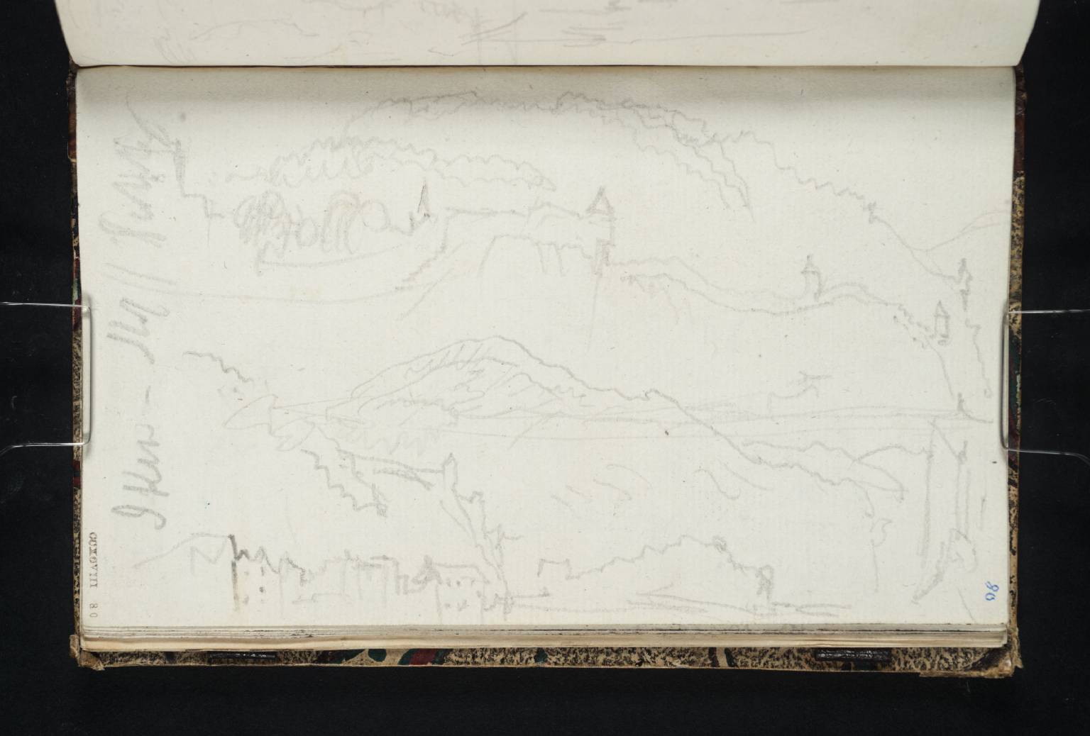Two Views of the Kapuzinerberg at Salzburg