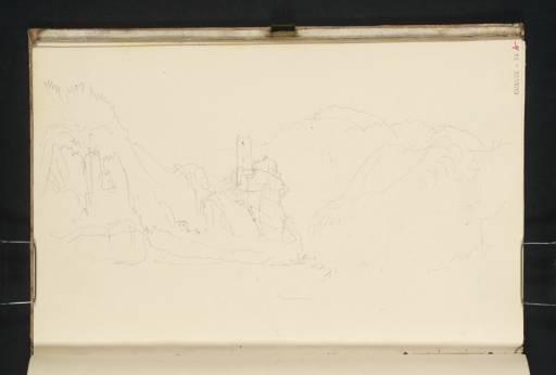 Joseph Mallord William Turner, ‘Burg Werfenstein, down the River Danube near the Strudel’ 1840