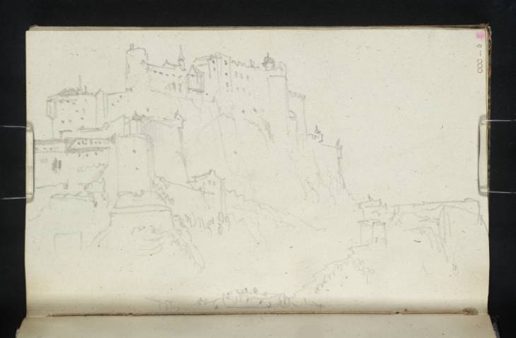 Joseph Mallord William Turner, ‘Salzburg: The Fortress from the Kapuzinerberg’ 1833
