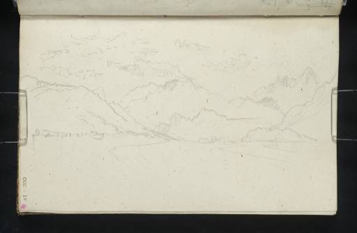 Joseph Mallord William Turner, ‘View up the Salzach to Pass Lueg’ 1833