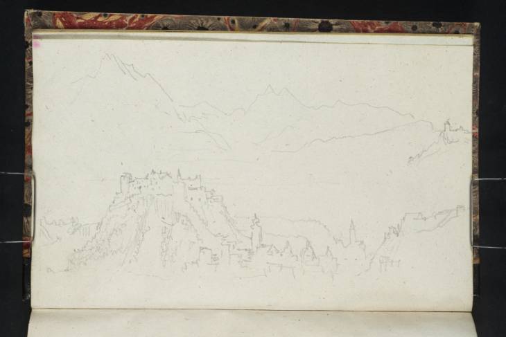 Joseph Mallord William Turner, ‘Salzburg: The Untersberg and Staufen; Salzburg: View from the South’ 1833