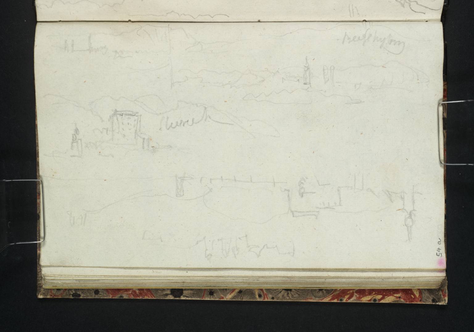 (1) View up the Danube to Linz and the Pöstlingberg (Continued in Sky); (2) Steyregg; (3) Danube View