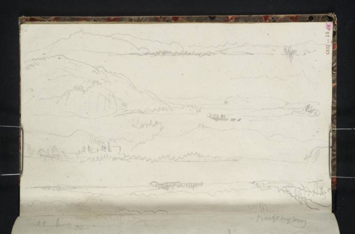 Joseph Mallord William Turner, ‘Four Sketches of the Danube near Linz’ 1833