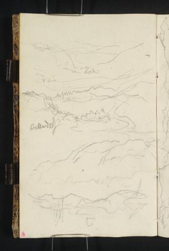Joseph Mallord William Turner, ‘Carriage Sketches ?Taken on the Road to Teplitz’ 1835