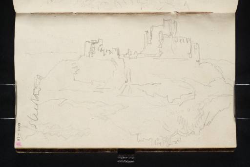 Joseph Mallord William Turner, ‘Teplitz: Three Sketches of the Castle on the Schlossberg’ 1835