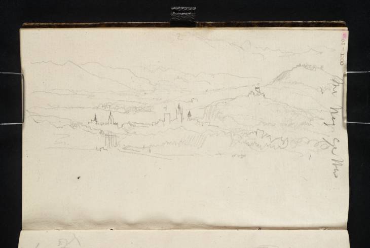 Joseph Mallord William Turner, ‘Distant View of Teplitz’ 1835