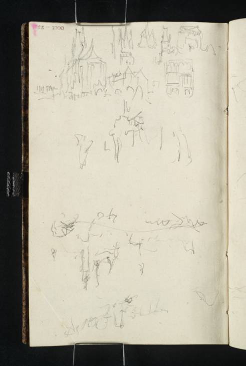 Joseph Mallord William Turner, ‘Carriage Sketches of Laun’ 1835