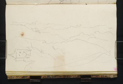 Joseph Mallord William Turner, ‘Prospect of Hills; Gatetower’ 1835