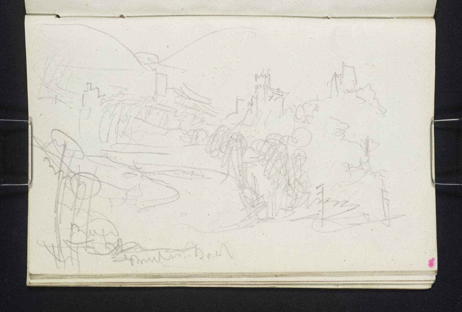 The Four Castles of Neckarsteinach, Looking Downstream