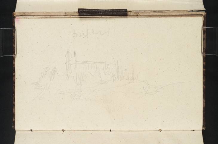 Joseph Mallord William Turner, ‘?A Church among Trees’ 1840