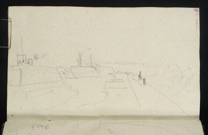 Joseph Mallord William Turner, ‘?Fort Napoleon, Ostend’ 1840
