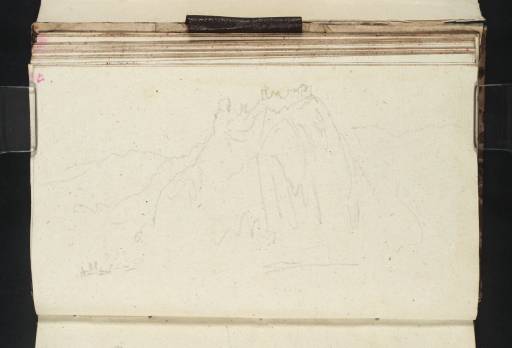 Joseph Mallord William Turner, ‘The Ruins of Burg Hammerstein, on the River Rhine’ 1840