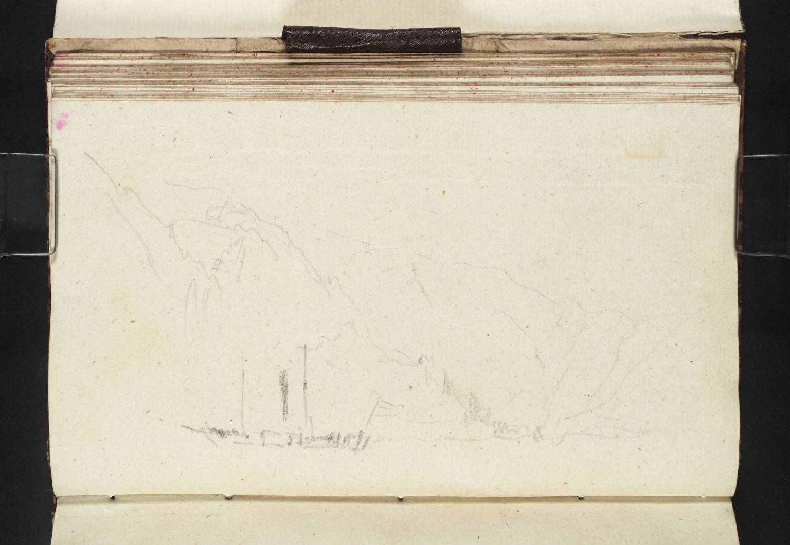 The Rhine at Hirzenach, with a Steamer