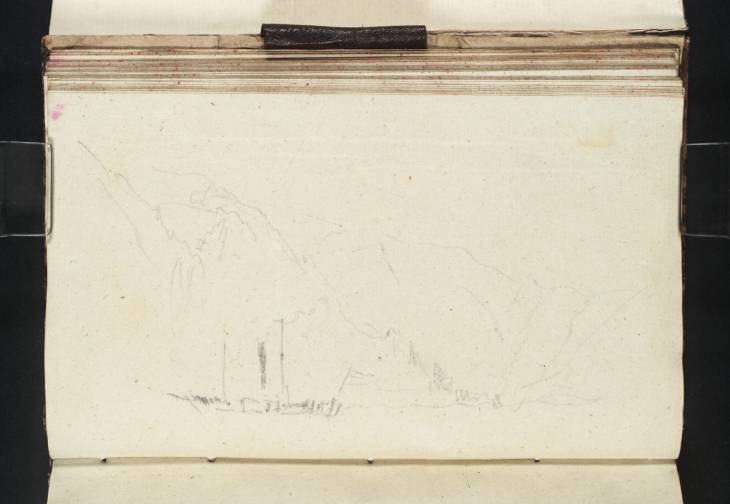 Joseph Mallord William Turner, ‘The River Rhine at Hirzenach, with a Steamer’ 1840