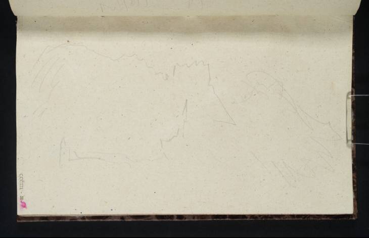 Joseph Mallord William Turner, ‘Sankt Goar and Burg Rheinfels, on the River Rhine’ 1840