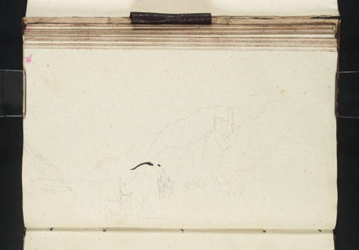 Joseph Mallord William Turner, ‘The Pfalz, Kaub and Burg Gutenfels, Looking down the River Rhine’ 1840