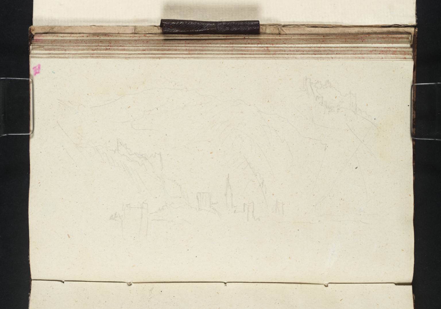 Bacharach, Looking Downstream; Burg Stahleck