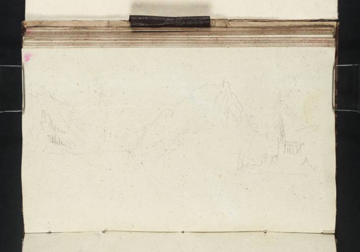 Joseph Mallord William Turner, ‘Burg Nollig above Lorch, Looking down the River Rhine’ 1840