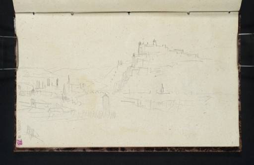 Joseph Mallord William Turner, ‘Würzburg, up the River Main from the Steinberg’ 1840