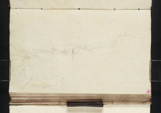 Joseph Mallord William Turner, ‘Würzburg, up the River Main, from the Hillside below Schloss Steinburg’ 1840