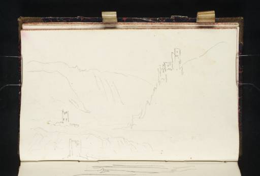 Joseph Mallord William Turner, ‘The Mäuseturm and Burg Ehrenfels; The Mäuseturm’ 1835