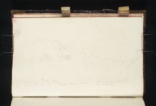 Joseph Mallord William Turner, ‘The Rhine Gorge below Bingen, Looking Downstream’ 1835