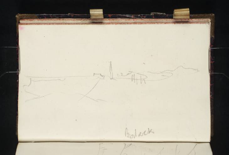 Joseph Mallord William Turner, ‘?Bacharach, on the Rhine’ 1835
