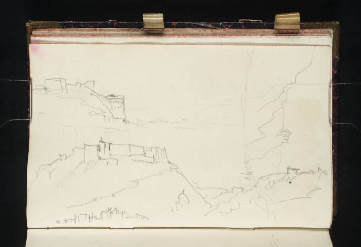 Joseph Mallord William Turner, ‘Three Sketches of Ehrenbreitstein’ 1835