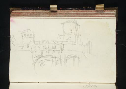 Joseph Mallord William Turner, ‘Nuremberg: View from the Trödelmarkt Looking West to the Henkersteg and its Towers’ 1835 Joseph Mallord William Turner, ‘Nuremberg: View from the Trödelmarkt Looking West to the Henkersteg and its Towers’ 1835