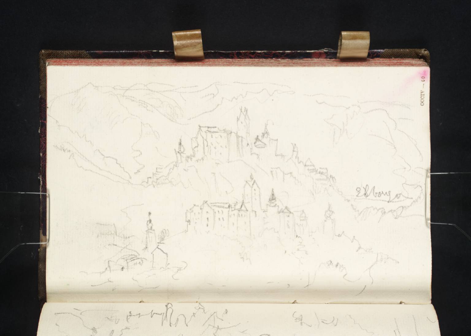 Two Sketches of Elbogen near Carlsbad