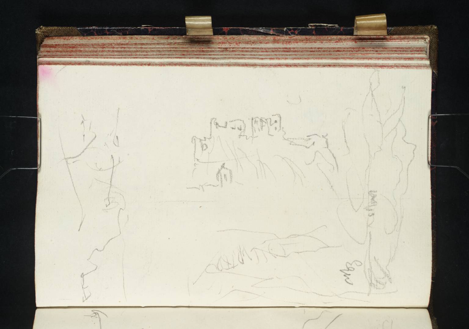 Sketches, Including One of a Castle