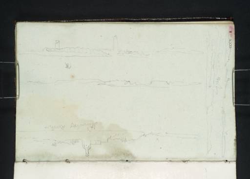 Joseph Mallord William Turner, ‘Five Sketches of a Coastline or Islands near Møn’ 1835