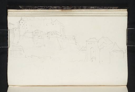 Joseph Mallord William Turner, ‘Pirna: The Fortress of Sonnenstein’ 1835