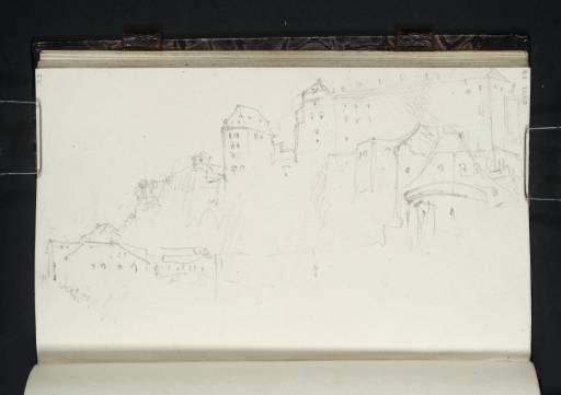Joseph Mallord William Turner, ‘Pirna: The Fortress of Sonnenstein’ 1835