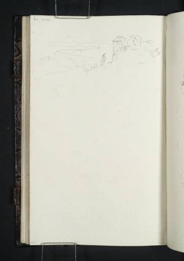 Joseph Mallord William Turner, ‘Pirna: The Fortress of Sonnenstein and View up the Elbe’ 1835