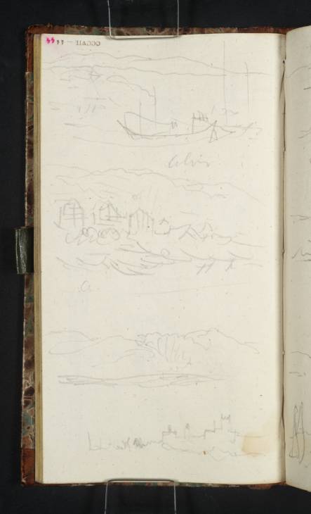 Joseph Mallord William Turner, ‘Stettin from the Oder; Three Views of Oder’ 1835