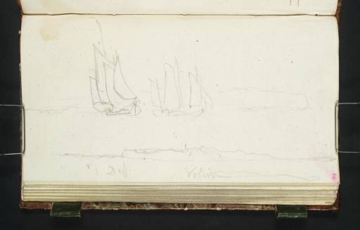 Joseph Mallord William Turner, ‘?Distant Views of Stettin Harbour, with Shipping’ 1835