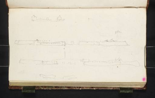 Joseph Mallord William Turner, ‘Sketches of the Fortress Island of Trekroner’ 1835