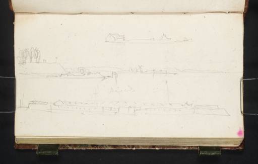 Joseph Mallord William Turner, ‘Three Sketches of Fortifications near Copenhagen’ 1835