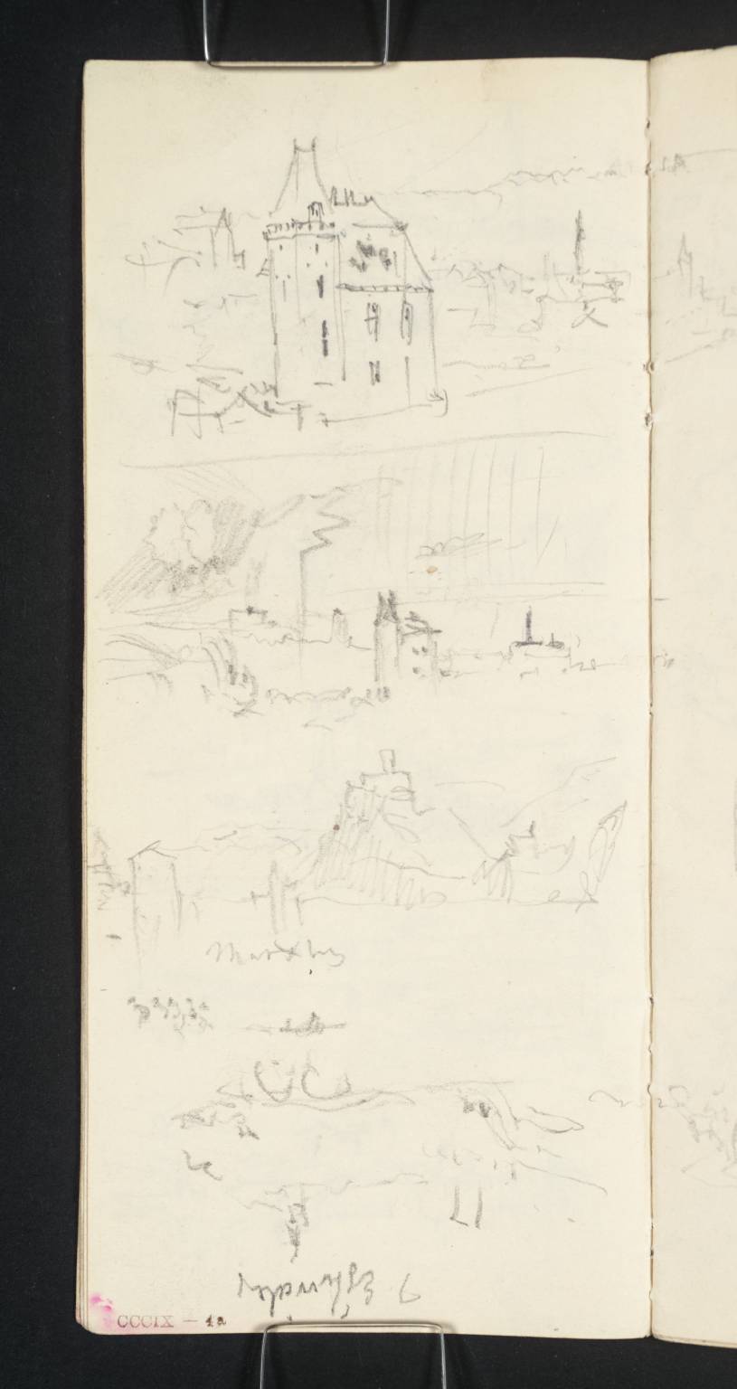 Eshwaler (Eschweiler); and the Marksburg [Turner]