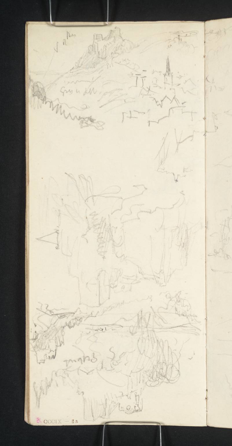 Ruined Castle on Rock