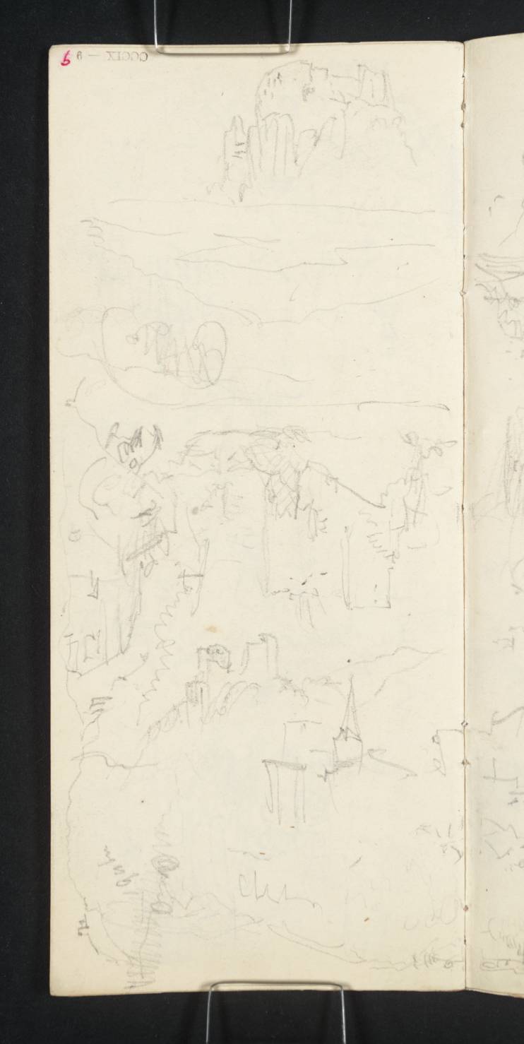 Ruined Castle on Rock