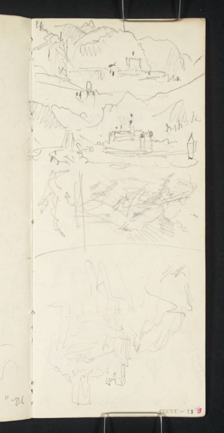 Town, with Mountains. Inspk [Turner] (?Innsbruck)