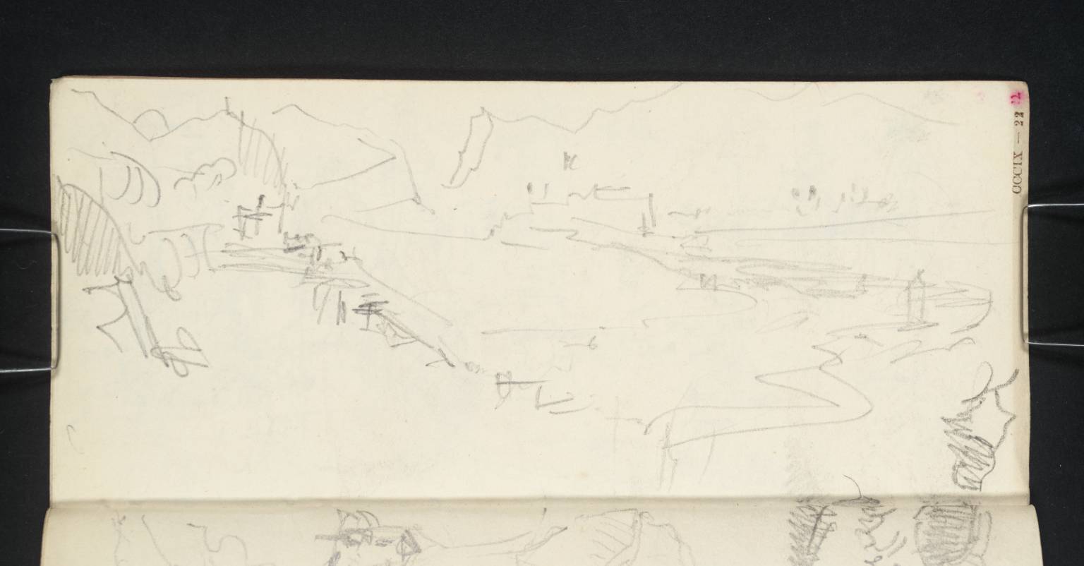 Mountains beside River