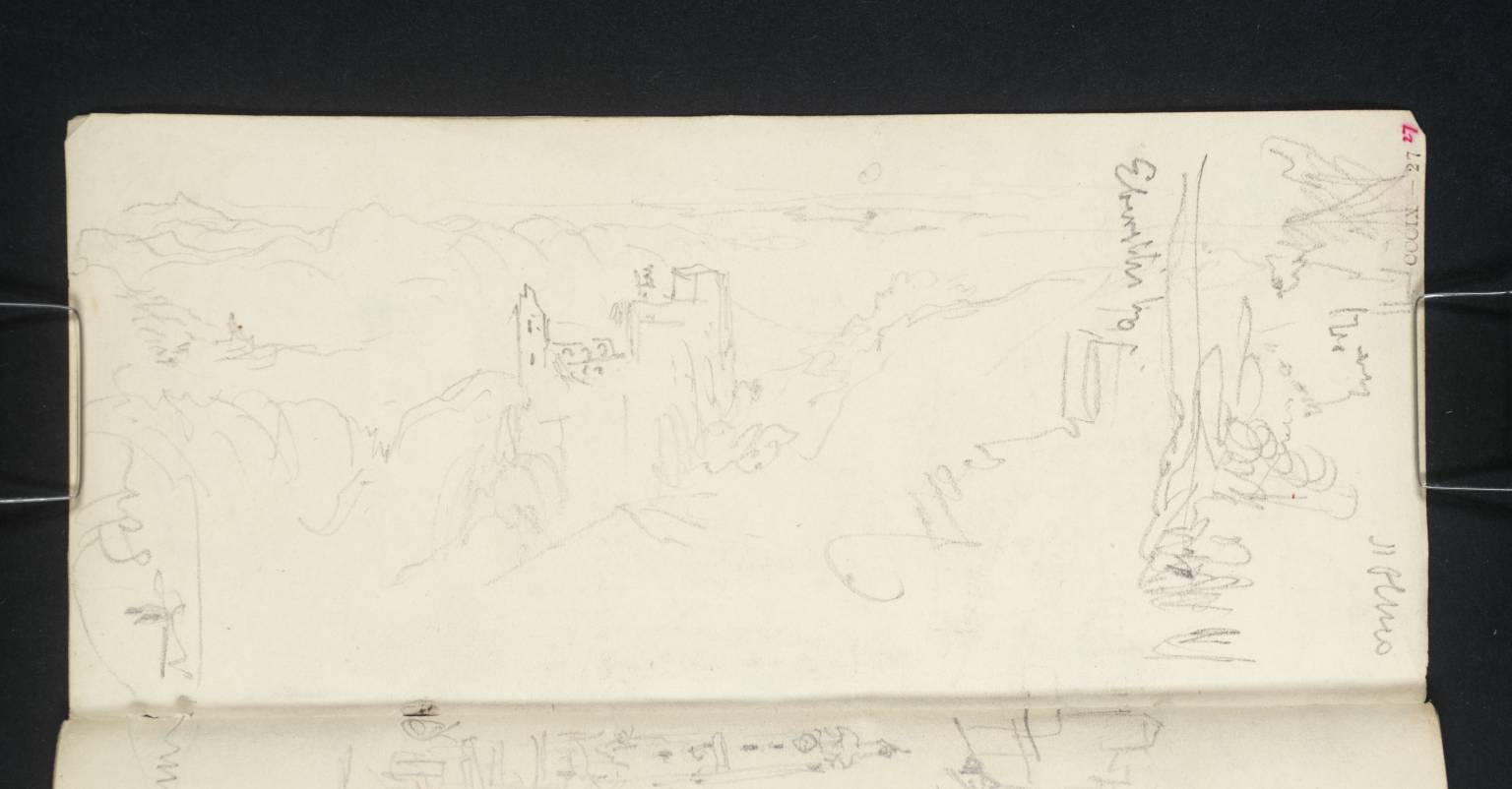 Castle on Rock. Ebers..., and ?St Olive [Turner]