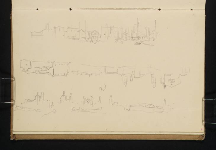 Joseph Mallord William Turner, ‘Views along the Canale della Giudecca, Venice’ 1840
