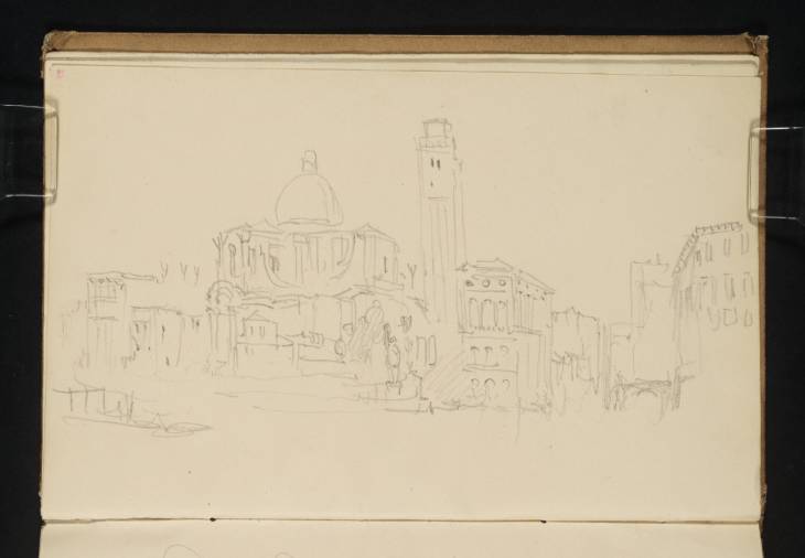 Joseph Mallord William Turner, ‘The Church of San Geremia, Venice, on the Grand Canal beside the Entrance to the Cannaregio Canal, Venice’ 1840