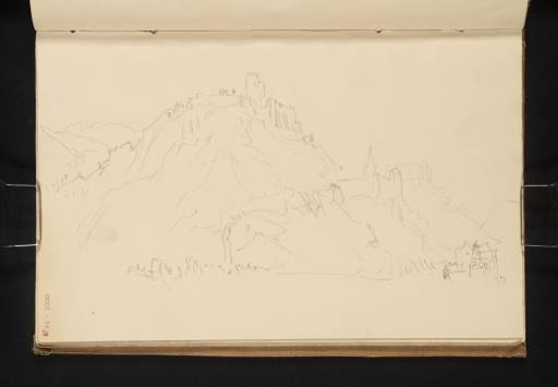 Joseph Mallord William Turner, ‘Donaustauf and the Walhalla, near Regensburg’ 1840