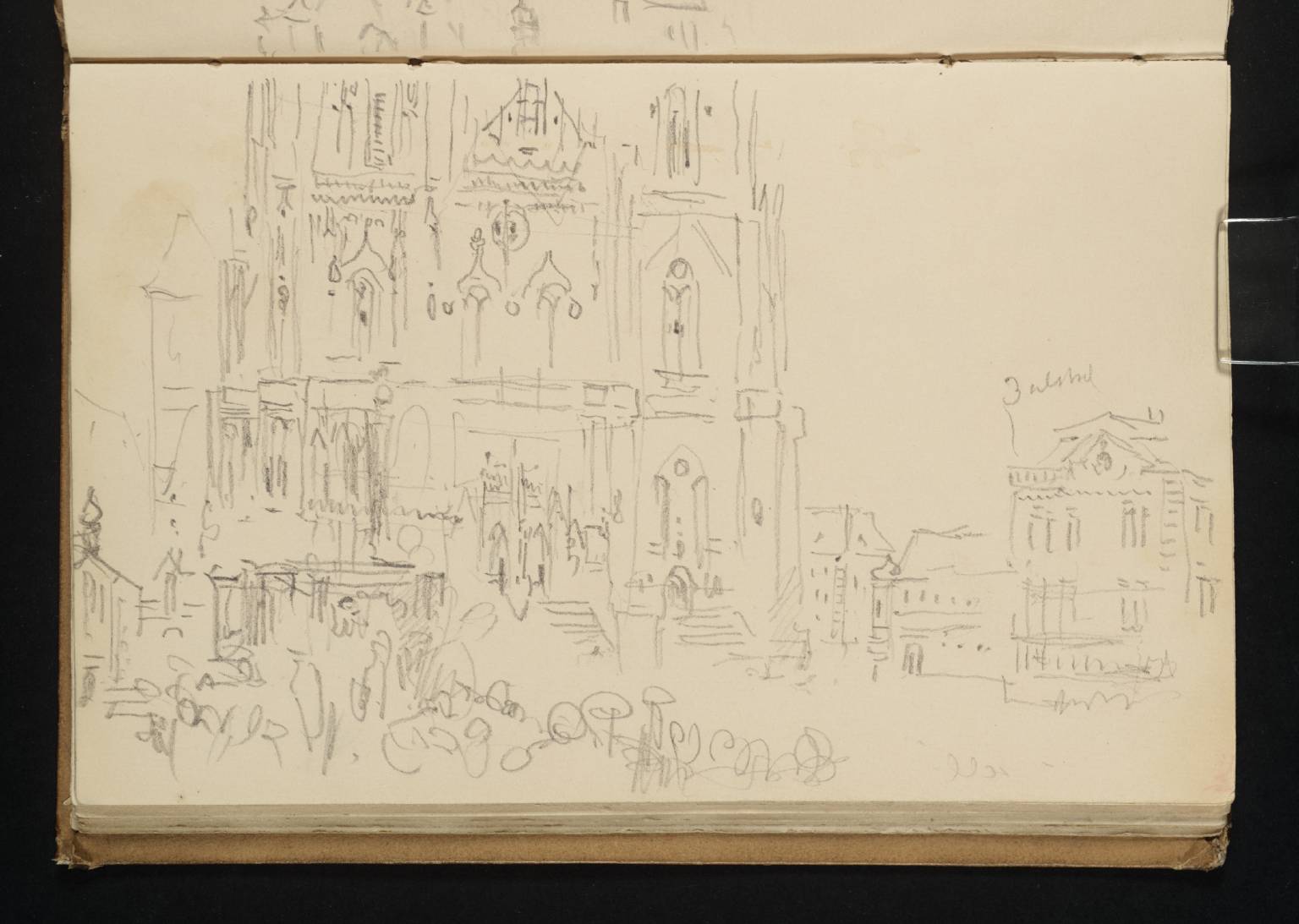 Regensburg: The Façade of the Cathedral